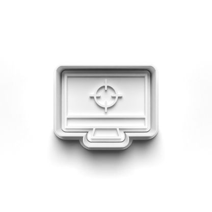 Pc gamer set - cookie cutter and stamps 0823