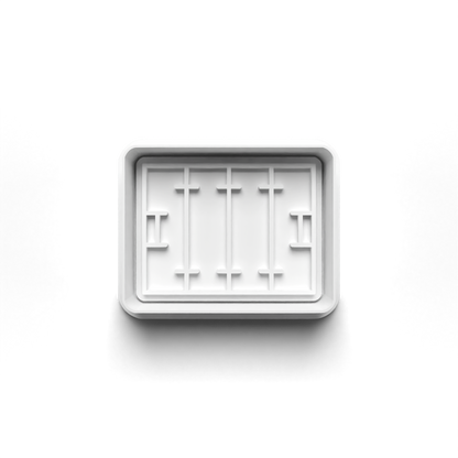 Set cookie cutter and stamp rugby 0827_