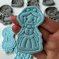 Princess dress cutter + stamp