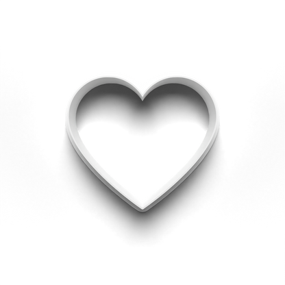Basic shape - star circle square heart - cookie cutter 0898