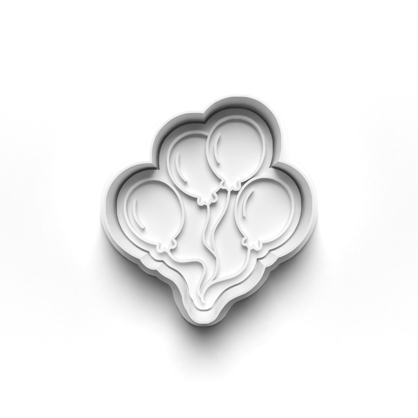 Ballons stamp and matching cutter - 0912