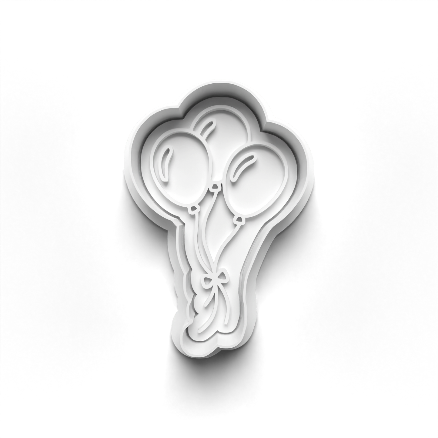 Ballons stamp and matching cutter - 0912