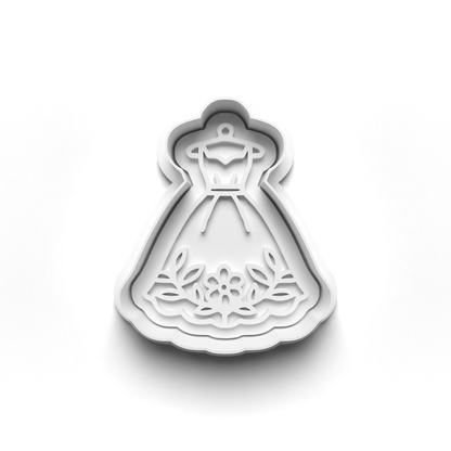 Bridal shower stamp and matching cutter - 0939