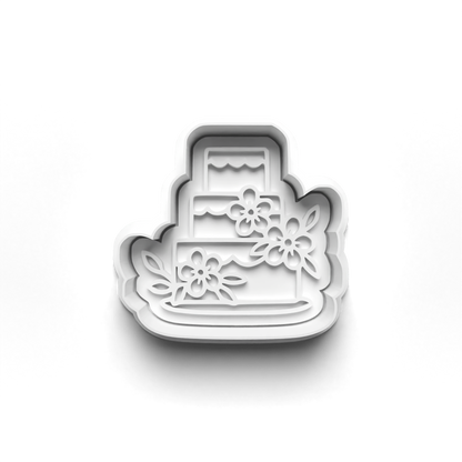 Bridal shower stamp and matching cutter - 0939