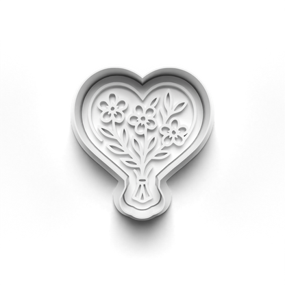 Bridal shower stamp and matching cutter - 0939