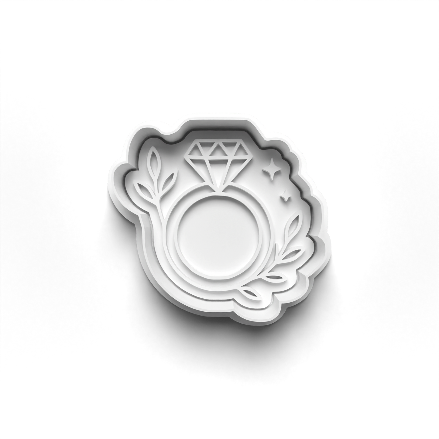 Bridal shower stamp and matching cutter - 0939