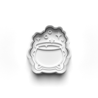 halloween witch kitchen - cookie cutters + stamp - 0944