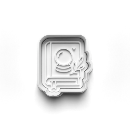 halloween witch kitchen - cookie cutters + stamp - 0944