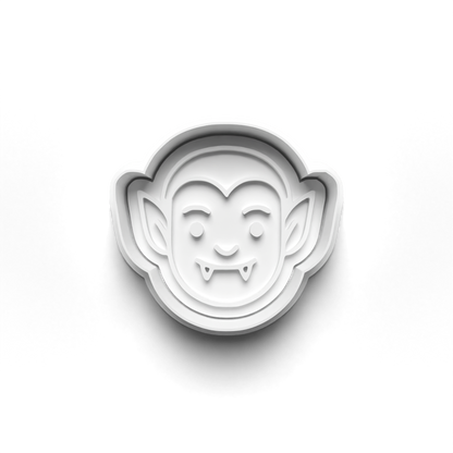 halloween vampire - cookie cutters + stamp - 0946