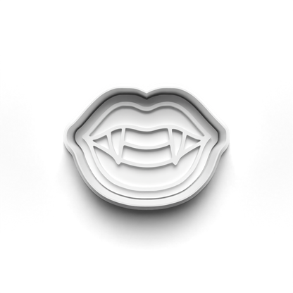 halloween vampire - cookie cutters + stamp - 0946
