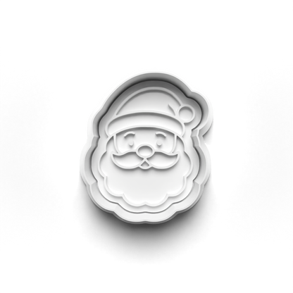 christmas Set cookie cutter and stamp - 0963
