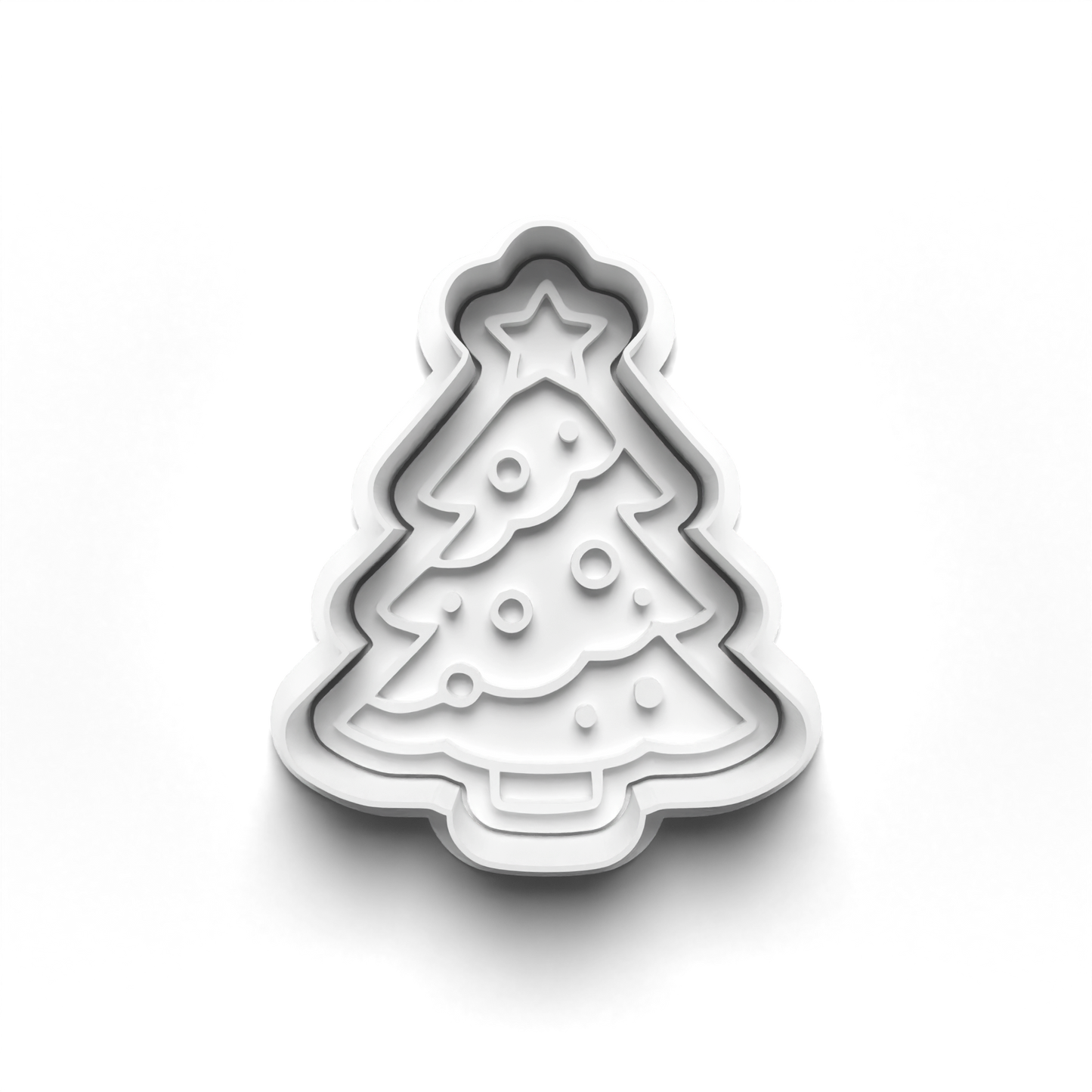 christmas Set cookie cutter and stamp - 0963