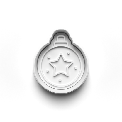 christmas Set cookie cutter and stamp - 0963