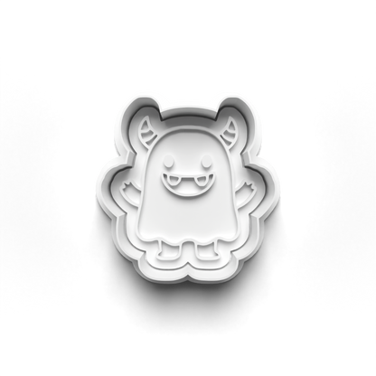 Halloween little monsters - cookie cutters + stamp - 0971