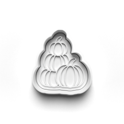 Halloween october fall - cookie cutters + stamp - 0973