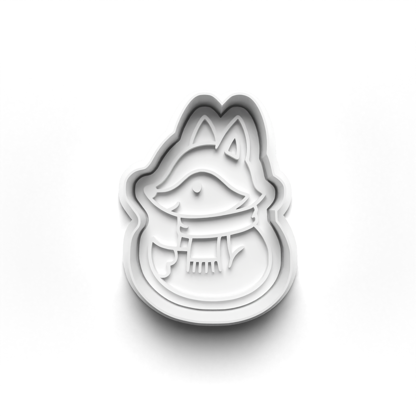 sweet autumn fall animals - cookie cutters + stamp - 0976