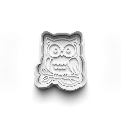 sweet autumn fall animals - cookie cutters + stamp - 0976