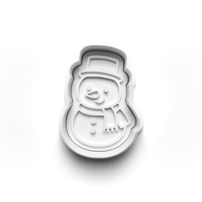 christmas Set cookie cutter and stamp - 0977