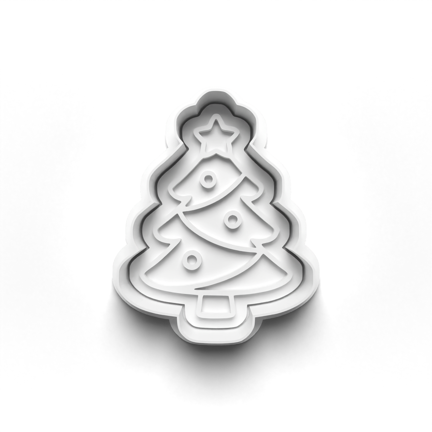 christmas Set cookie cutter and stamp - 0977