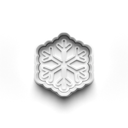 christmas Set cookie cutter and stamp - 0978