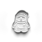 christmas north pole Set cookie cutter and stamp - 0979