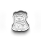christmas north pole Set cookie cutter and stamp - 0979