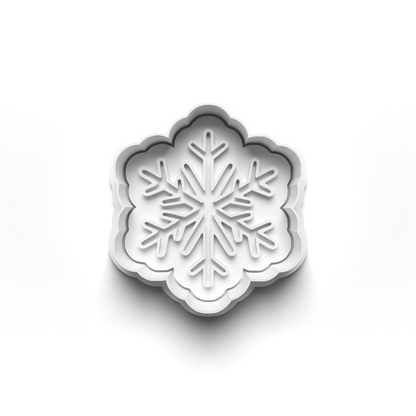 christmas north pole Set cookie cutter and stamp - 0979