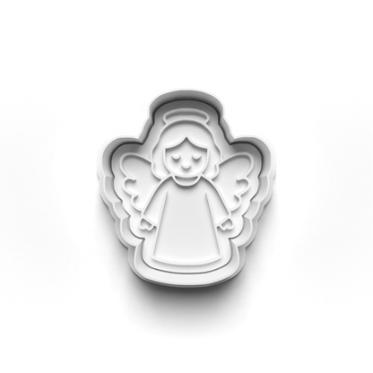 christmas nativity scene set cookie cutter and stamp - 0980
