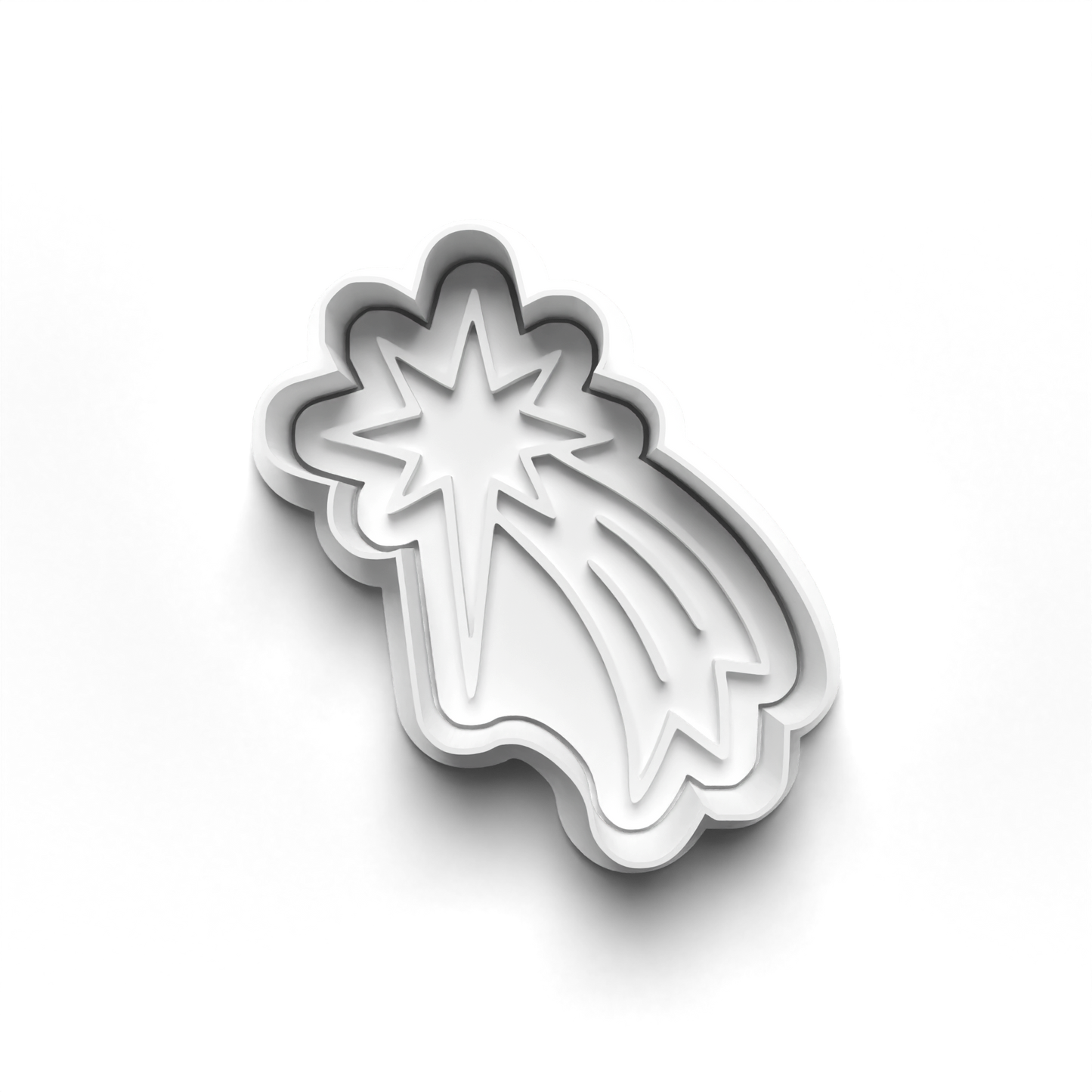 christmas nativity scene set cookie cutter and stamp - 0980