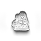 christmas nativity scene set cookie cutter and stamp - 0980