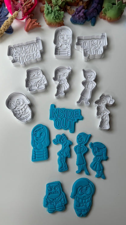 Inside out cutters and stamps