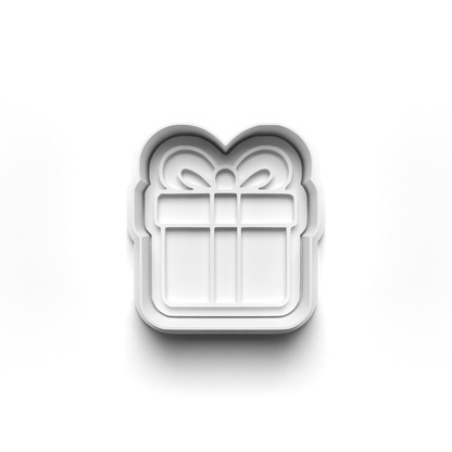christmas set cookie cutter and stamp - 0981