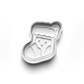 christmas set cookie cutter and stamp - 0981