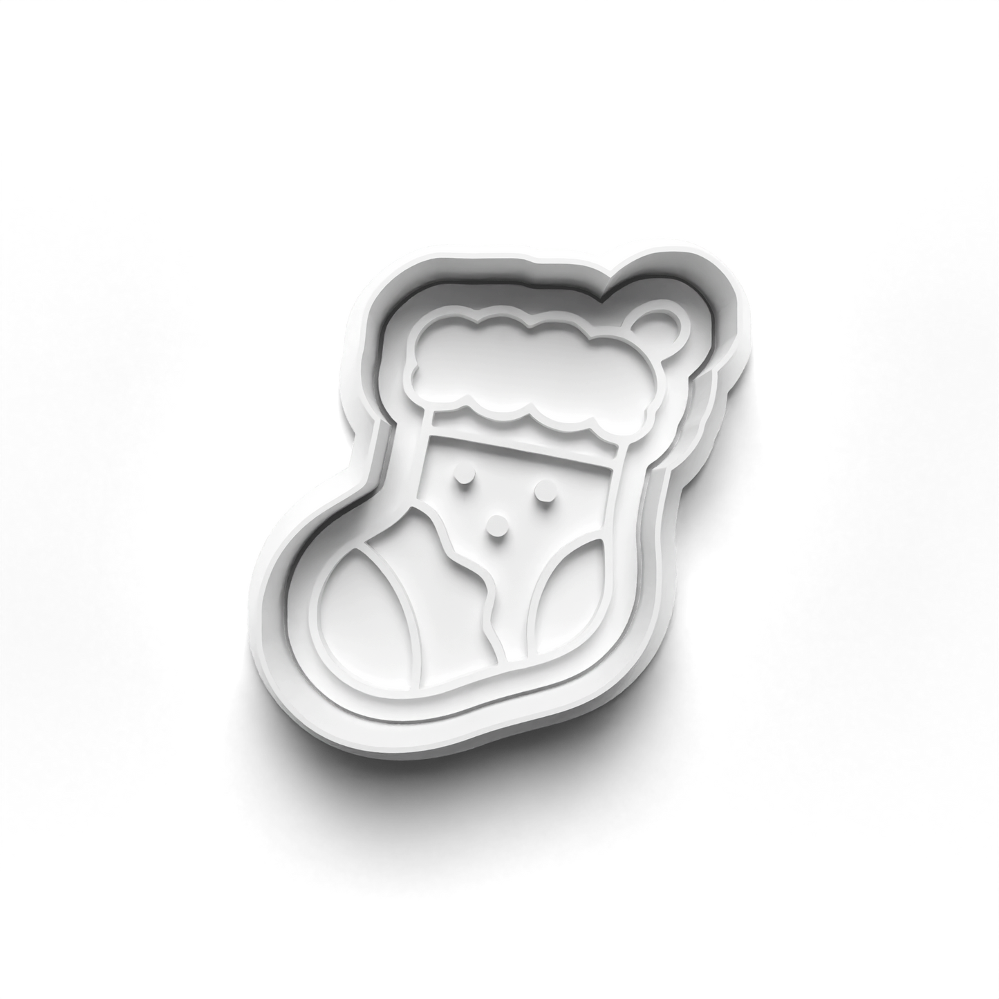 christmas set cookie cutter and stamp - 0981
