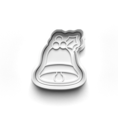 christmas set cookie cutter and stamp - 0981