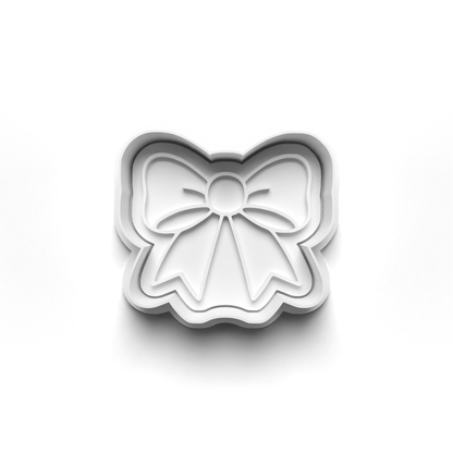 christmas set cookie cutter and stamp - 0981