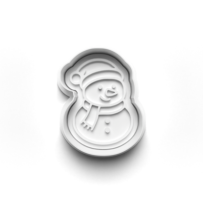 Set cookie cutter and stamp Christmas - 0987