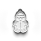 Gingerbread man Set cookie cutter and stamp Christmas - 0990