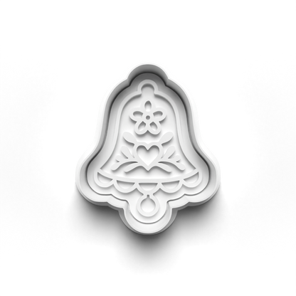 nordic christmas Set cookie cutter and stamp - 0994