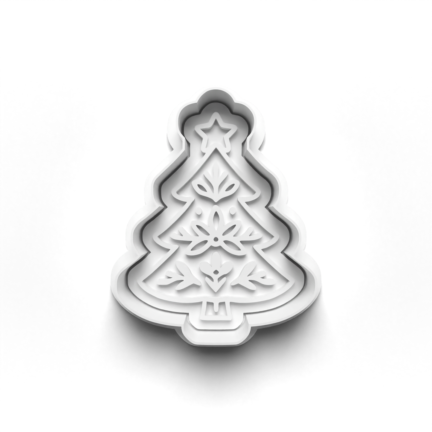 nordic christmas Set cookie cutter and stamp - 0994