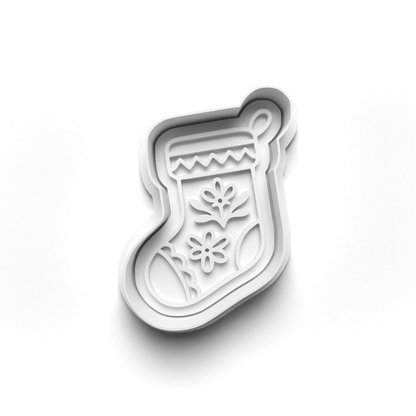 nordic christmas Set cookie cutter and stamp - 0994