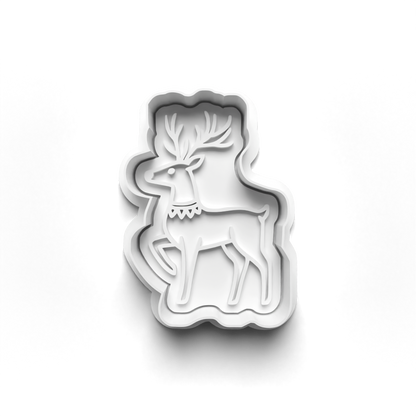 scandinavian nordic christmas cutter + stamp _0995
