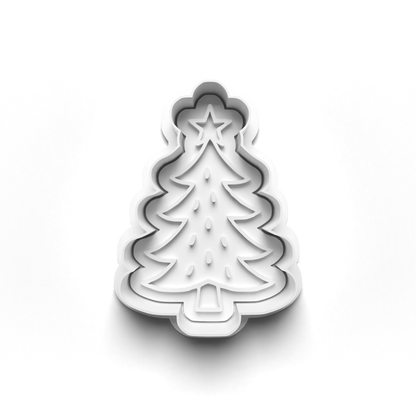scandinavian nordic christmas cutter + stamp _0995