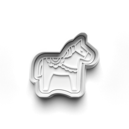 scandinavian nordic christmas cutter + stamp _0995