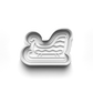 christmas santa Set cookie cutter and stamp - 0997