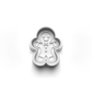 gingerbreadman family Set cookie cutter and stamp - 0998