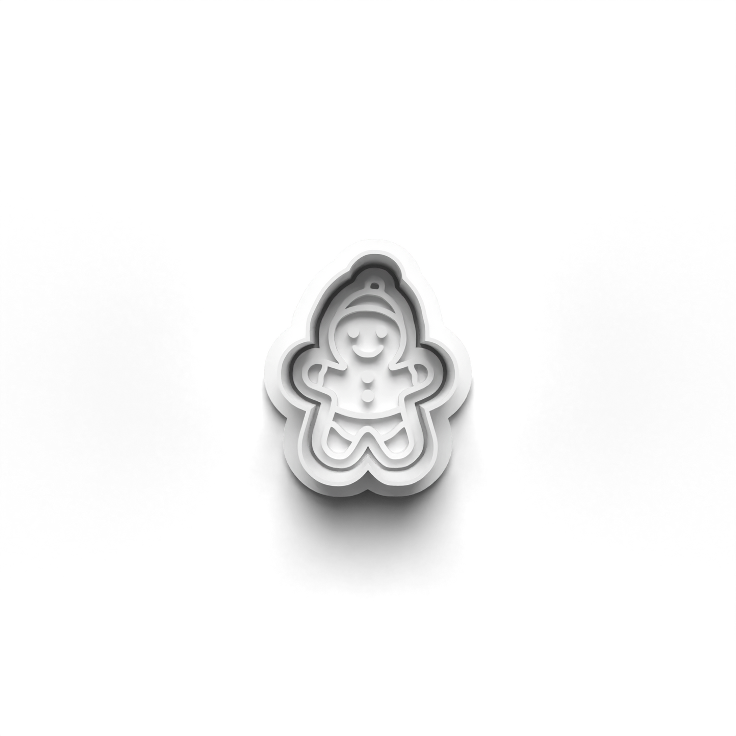 gingerbreadman family Set cookie cutter and stamp - 0998