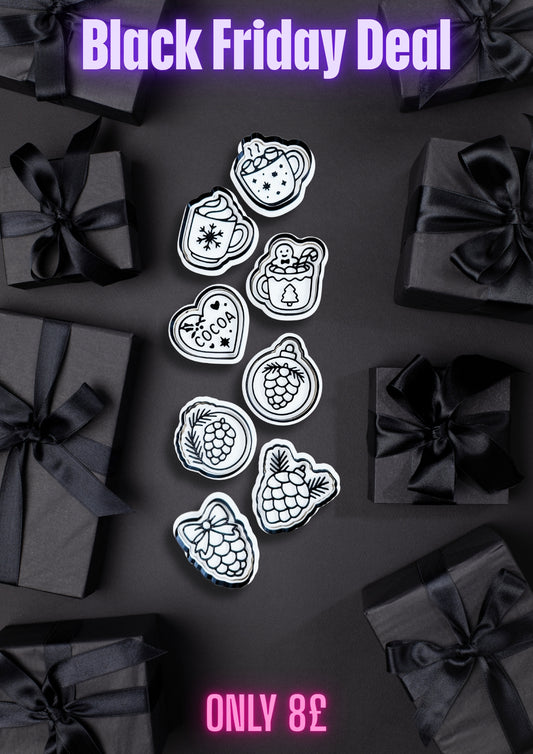 Black Friday deal - Box 8 - Hot Chocolate and Pine cone set