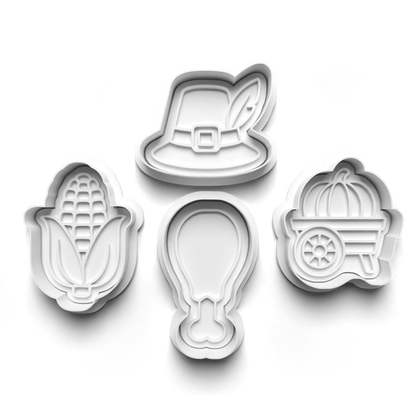 Thanksgiving  - cutter + stamp 1001