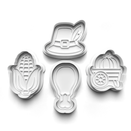 Thanksgiving  - cutter + stamp 1001